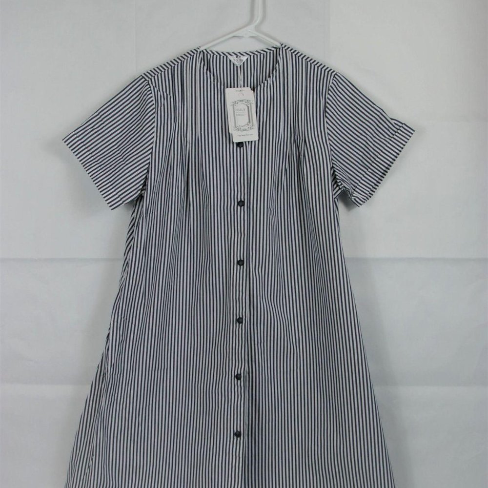 Yozly House Cotton Dress Duster NWT Size M  W46